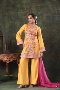 The Mustard Pink Vine Mirror Set Arzoo Essentials