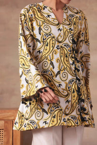 The Mustard Paisley Boho Set Arzoo Essentials