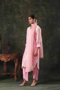 The Blush Pink Bishop Sleeve Set Arzoo Essentials