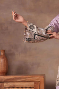 Lavender Heritage Peplum Co-ord Arzoo Essentials