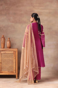Magenta Zardosi Heritage Suit - Arzoo Essentials