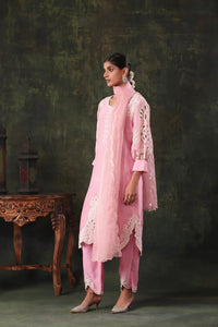 The Blush Pink Bishop Sleeve Set - Arzoo Essentials