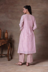 The Blush Pink Tassel A-Line Set - Arzoo Essentials