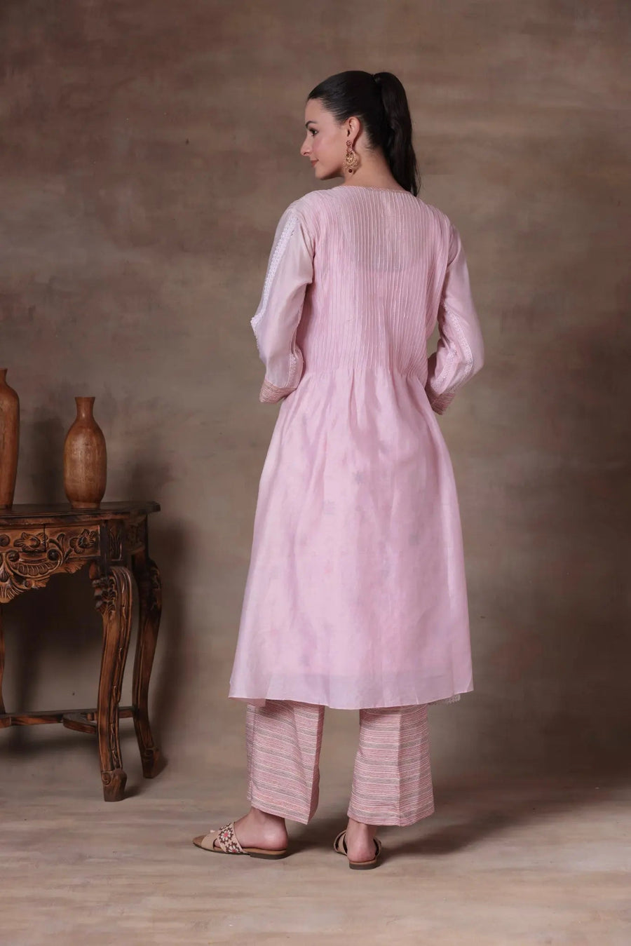 The Blush Pink Tassel A-Line Set - Image 9