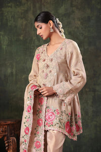 The Champagne Rose Scalloped Set - Arzoo Essentials