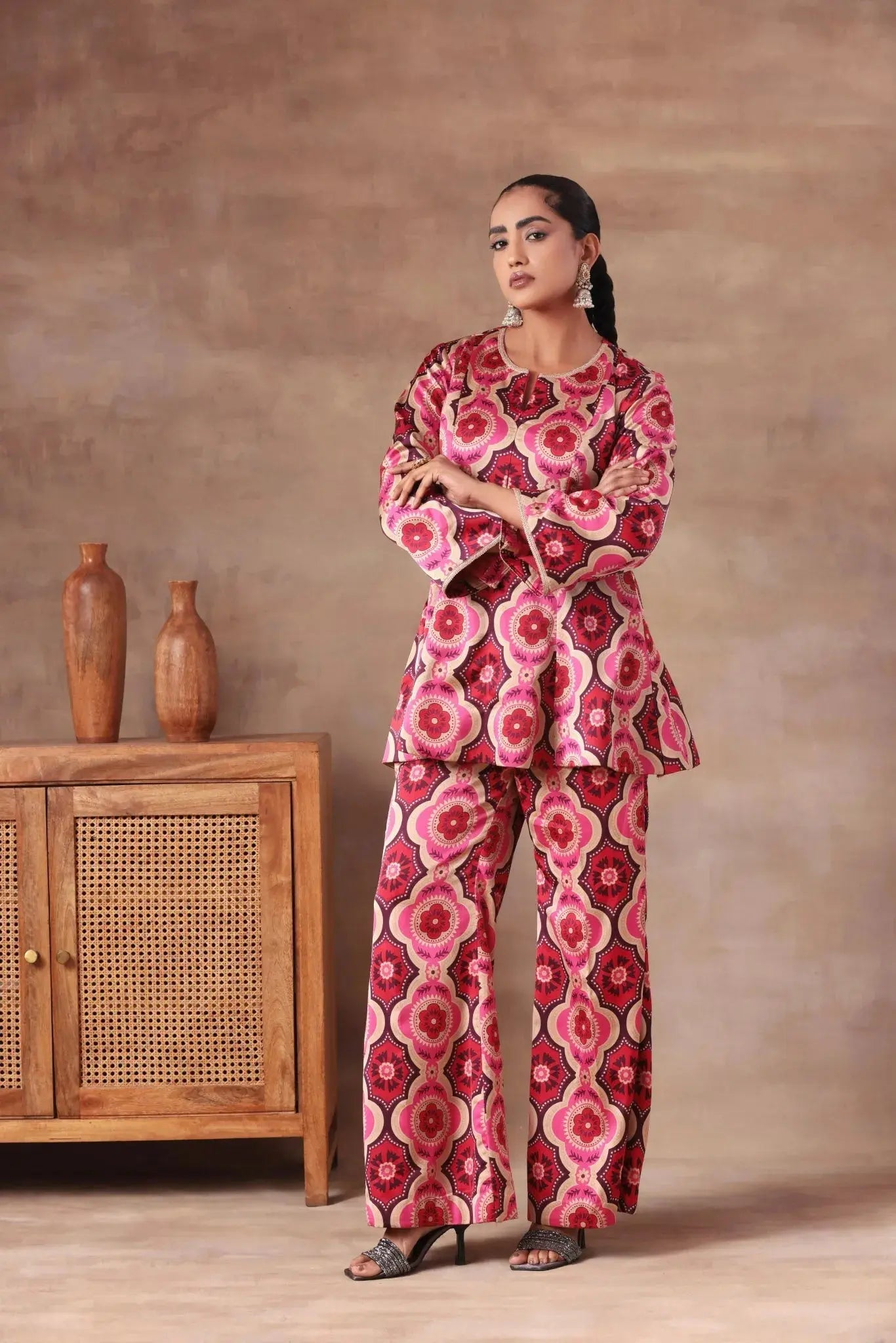 The Magenta Mandala Fusion Set - Arzoo Essentials