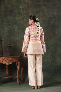 The Pastel Chevron Ikat Co-ord - Arzoo Essentials